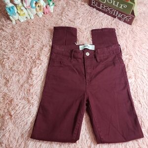 Hollister California skinny jeggings size 0 R